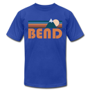 Bend, Oregon T-Shirt - Retro Mountain Unisex Bend T Shirt - royal blue