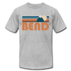 Bend, Oregon T-Shirt - Retro Mountain Unisex Bend T Shirt