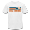 Big Bear, California T-Shirt - Retro Mountain Unisex Big Bear T Shirt - white