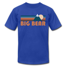Big Bear, California T-Shirt - Retro Mountain Unisex Big Bear T Shirt - royal blue