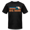 Big Bear, California T-Shirt - Retro Mountain Unisex Big Bear T Shirt - black