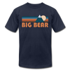 Big Bear, California T-Shirt - Retro Mountain Unisex Big Bear T Shirt - navy