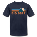 Big Bear, California T-Shirt - Retro Mountain Unisex Big Bear T Shirt - navy