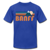 Banff, Canada T-Shirt - Retro Mountain Unisex Banff T Shirt