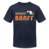 Banff, Canada T-Shirt - Retro Mountain Unisex Banff T Shirt