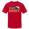 Banff, Canada T-Shirt - Retro Mountain Unisex Banff T Shirt