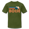 Boise, Idaho T-Shirt - Retro Mountain Unisex Boise T Shirt
