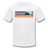Breckenridge, Colorado T-Shirt - Retro Mountain Unisex Breckenridge T Shirt - white