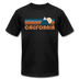 California T-Shirt - Retro Mountain Unisex California T Shirt - black