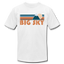 Big Sky, Montana T-Shirt - Retro Mountain Unisex Big Sky T Shirt - white