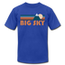 Big Sky, Montana T-Shirt - Retro Mountain Unisex Big Sky T Shirt - royal blue
