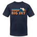 Big Sky, Montana T-Shirt - Retro Mountain Unisex Big Sky T Shirt - navy