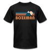 Bozeman, Montana T-Shirt - Retro Mountain Unisex Bozeman T Shirt