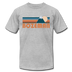 Bozeman, Montana T-Shirt - Retro Mountain Unisex Bozeman T Shirt - heather gray