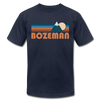 Bozeman, Montana T-Shirt - Retro Mountain Unisex Bozeman T Shirt