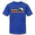 Chattanooga, Tennessee T-Shirt - Retro Mountain Unisex Chattanooga T Shirt - royal blue