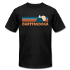 Chattanooga, Tennessee T-Shirt - Retro Mountain Unisex Chattanooga T Shirt - black