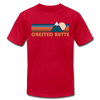 Crested Butte, Colorado T-Shirt - Retro Mountain Unisex Crested Butte T Shirt