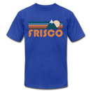 Frisco, Colorado T-Shirt - Retro Mountain Unisex Frisco T Shirt - royal blue