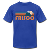 Frisco, Colorado T-Shirt - Retro Mountain Unisex Frisco T Shirt - royal blue