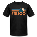 Frisco, Colorado T-Shirt - Retro Mountain Unisex Frisco T Shirt - black