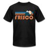 Frisco, Colorado T-Shirt - Retro Mountain Unisex Frisco T Shirt - black