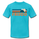 Frisco, Colorado T-Shirt - Retro Mountain Unisex Frisco T Shirt - turquoise