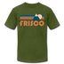 Frisco, Colorado T-Shirt - Retro Mountain Unisex Frisco T Shirt - olive