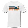 Estes Park, Colorado T-Shirt - Retro Mountain Unisex Estes Park T Shirt - white