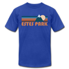 Estes Park, Colorado T-Shirt - Retro Mountain Unisex Estes Park T Shirt - royal blue