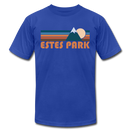 Estes Park, Colorado T-Shirt - Retro Mountain Unisex Estes Park T Shirt - royal blue