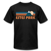 Estes Park, Colorado T-Shirt - Retro Mountain Unisex Estes Park T Shirt - black
