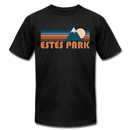 Estes Park, Colorado T-Shirt - Retro Mountain Unisex Estes Park T Shirt - black