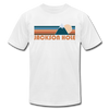 Jackson Hole, Wyoming T-Shirt - Retro Mountain Unisex Jackson Hole T Shirt - white