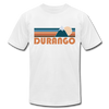 Durango, Colorado T-Shirt - Retro Mountain Unisex Durango T Shirt - white