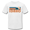 Idaho T-Shirt - Retro Mountain Unisex Idaho T Shirt - white