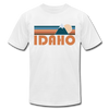 Idaho T-Shirt - Retro Mountain Unisex Idaho T Shirt - white
