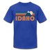 Idaho T-Shirt - Retro Mountain Unisex Idaho T Shirt - royal blue