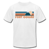 Fort Collins, Colorado T-Shirt - Retro Mountain Unisex Fort Collins T Shirt - white