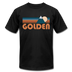 Golden, Colorado T-Shirt - Retro Mountain Unisex Golden T Shirt - black