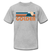 Golden, Colorado T-Shirt - Retro Mountain Unisex Golden T Shirt