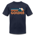 Golden, Colorado T-Shirt - Retro Mountain Unisex Golden T Shirt - navy