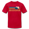 Missoula, Montana T-Shirt - Retro Mountain Unisex Missoula T Shirt