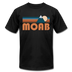 Moab, Utah T-Shirt - Retro Mountain Unisex Moab T Shirt - black