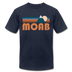 Moab, Utah T-Shirt - Retro Mountain Unisex Moab T Shirt - navy