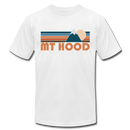 Mount Hood, Oregon T-Shirt - Retro Mountain Unisex Mount Hood T Shirt - white