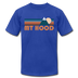 Mount Hood, Oregon T-Shirt - Retro Mountain Unisex Mount Hood T Shirt - royal blue