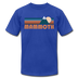 Mammoth, California T-Shirt - Retro Mountain Unisex Mammoth T Shirt - royal blue