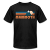 Mammoth, California T-Shirt - Retro Mountain Unisex Mammoth T Shirt - black