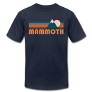 Mammoth, California T-Shirt - Retro Mountain Unisex Mammoth T Shirt - navy